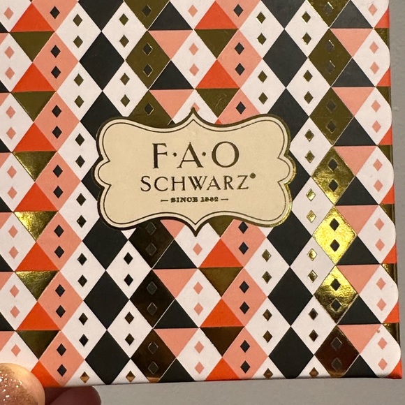 N15. FAO Schwarz Fine Silver Mother Daughter Infinity Necklace Gift Set - Picture 5 of 5